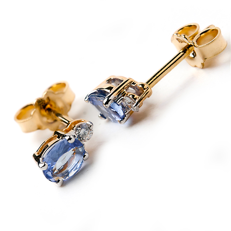 Tanzanite earrings